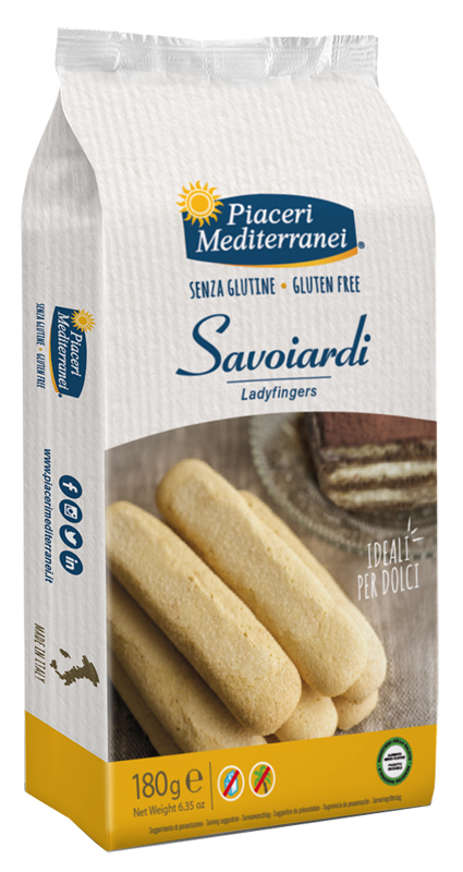 PIACERI MEDITERRANEI SAVOIARDI 180 G - farmaidea24.com