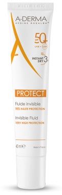 ADERMA A-D PROTECT FLUIDO INVISIBILE 50+ 40 ML - farmaidea24.com