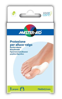 PROTEZIONE IN GEL MASTER-AID FOOTCARE PER ALLUCE VALGO 1 PEZZO D6 - farmaidea24.com