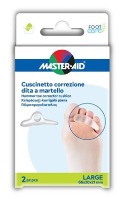 CORRETTORE DITA A MARTELLO MASTER-AID FOOTCARE LARGE 2 PEZZI C13 - farmaidea24.com
