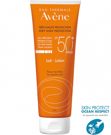 EAU THERMALE AVENE SOLARE LATTE SPF50+ 250 ML NUOVA FORMULA - farmaidea24.com