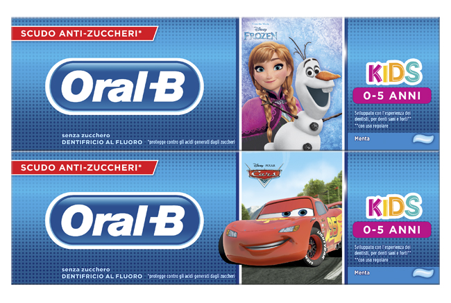 ORALB KIDS DENTIFRICIO FROZEN 0-5 ANNI - farmaidea24.com