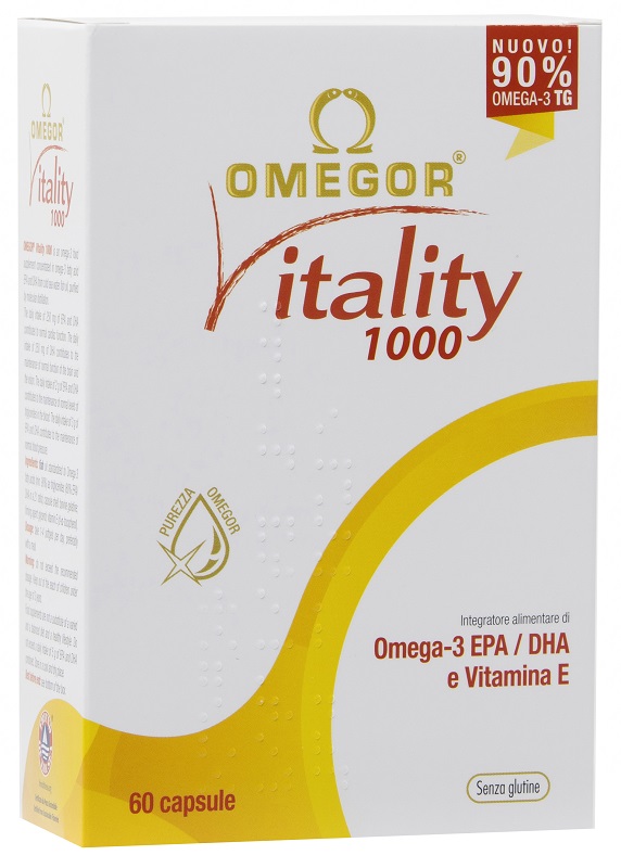 OMEGOR VITALITY 1000 60 CAPSULE MOLLI - farmaidea24.com
