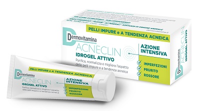 DERMOVITAMINA ACNECLIN IDROGEL ATTIVO AZIONE INTENSIVA 40 ML - farmaidea24.com