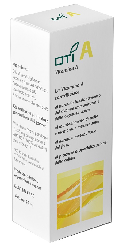 OTI A VITAMINA A GOCCE 20 ML - farmaidea24.com