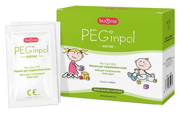 PEGINPOL MACROGOL 3350 SOSPENSIONE ORALE 20 BUSTINE - farmaidea24.com