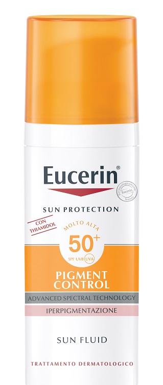 EUCERIN SUN PROTECTION SPF 50+ PIGMENT CONTROL SUN FLUID 50 ML - farmaidea24.com