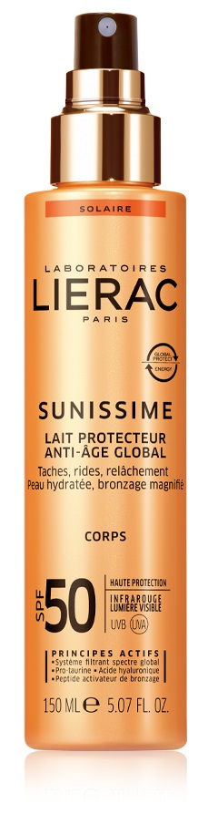 LIERAC SUNISSIME LATTE CORPO SPF50+ 150 ML - farmaidea24.com