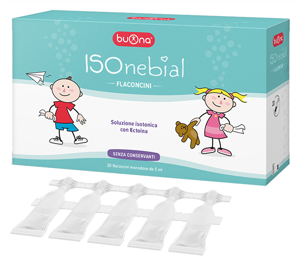 ISONEBIAL FLACONCINI SOLUZIONE ISOTONICA 0,9% CON AGGIUNTA DI ECTOINA 20X5 ML - farmaidea24.com
