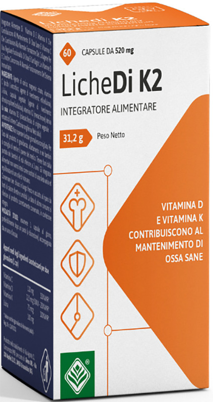 LICHEDI K2 60 CAPSULE - farmaidea24.com