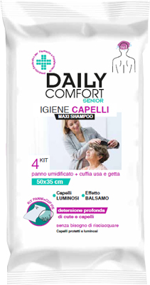 DAILY COMFORT SENIOR PANNI SHAMPOO 4 PEZZI - farmaidea24.com