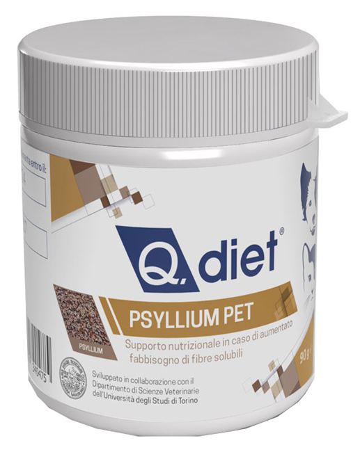 Q DIET PSYLLIUM PET POLVERE 90 G - farmaidea24.com