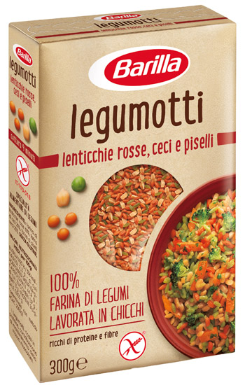 BARILLA LEGUMOTTI LENTICCHIE ROSSE CECI PISELLI 300 G - farmaidea24.com