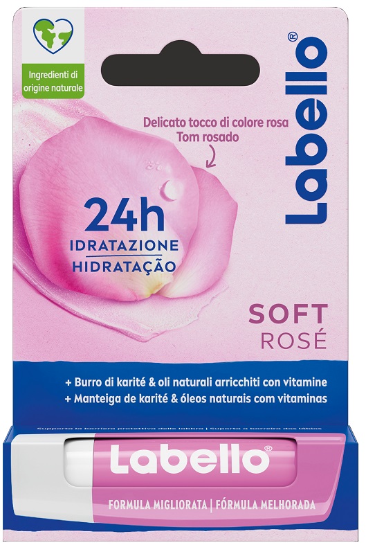 LABELLO SOFT ROSE 5,5 ML - farmaidea24.com