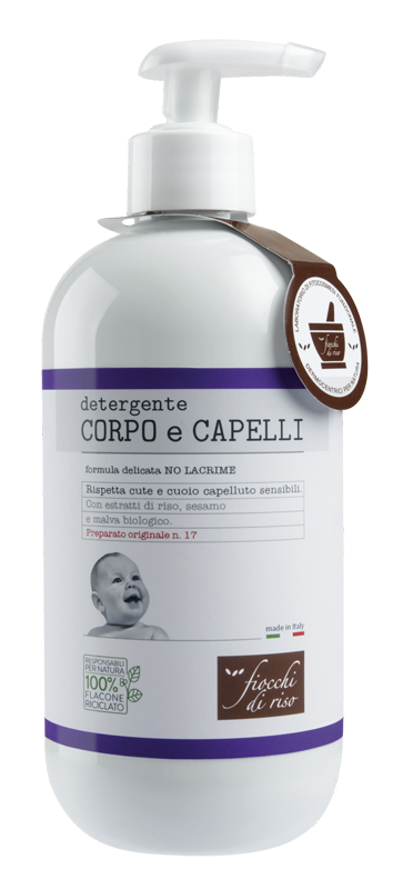 FIOCCHI DI RISO DETERGENTE CAPELLI E CORPO 400 ML - farmaidea24.com