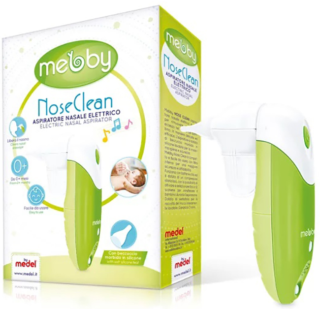 MEBBY NOSE CLEAN ASPIRATORE NASALE ELETTRICO 1 PEZZO - farmaidea24.com