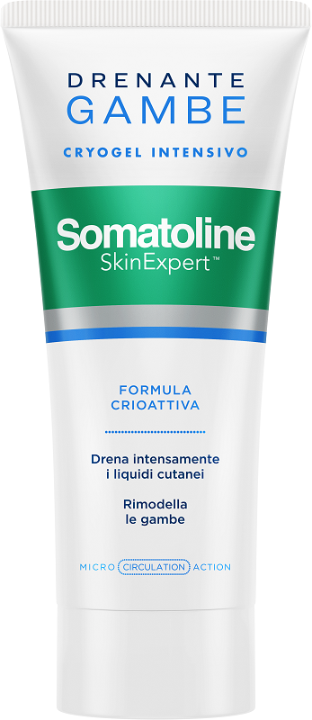 SOMATOLINE SKIN EXPERT DRENANTE GAMBE GEL 200 ML - farmaidea24.com