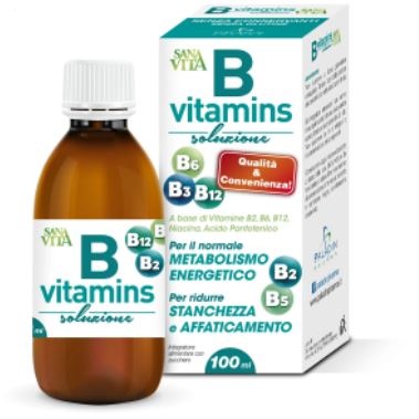 SANAVITA B VITAMINS SOLUZIONE 100 ML - farmaidea24.com