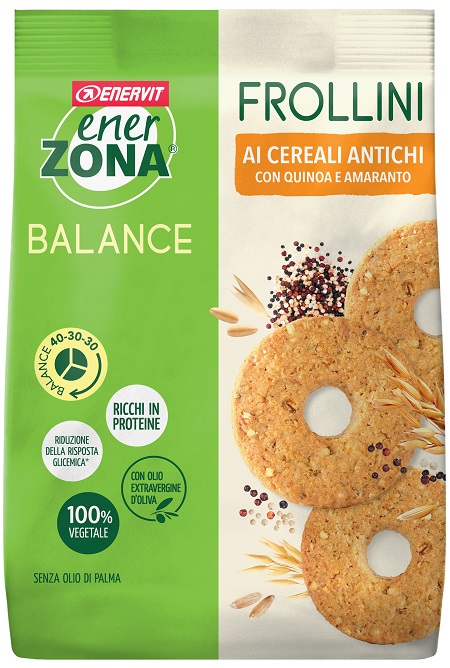ENERZONA FROLLINI VEG CEREALI ANTICHI 250 G - farmaidea24.com