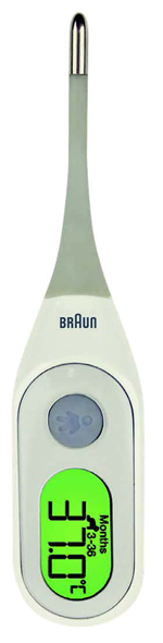 TERMOMETRO DIGITALE BRAUN PRT2000 - farmaidea24.com