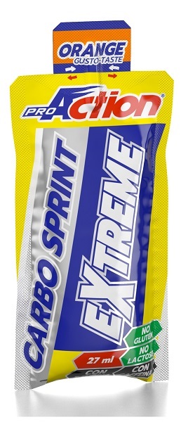 PROACTION CARBOSPRINT EXTREME ORANGE GEL 27 ML - farmaidea24.com