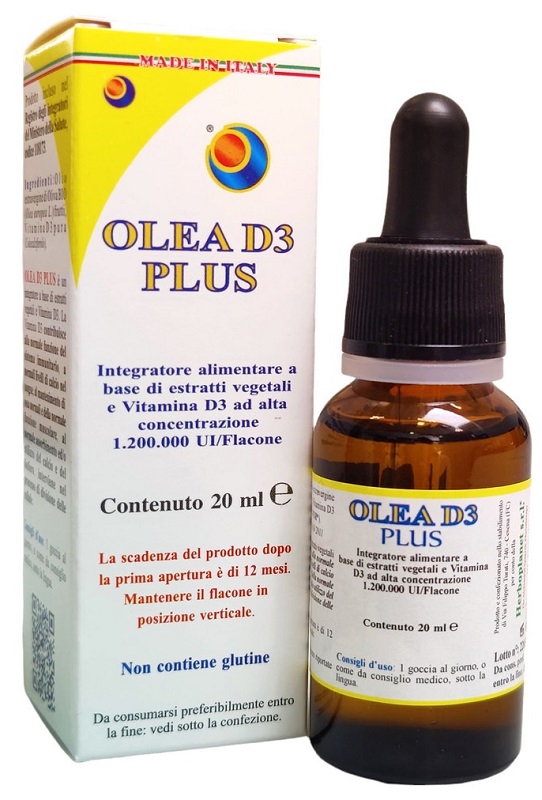 OLEA D3 PLUS GOCCE 20 ML - farmaidea24.com