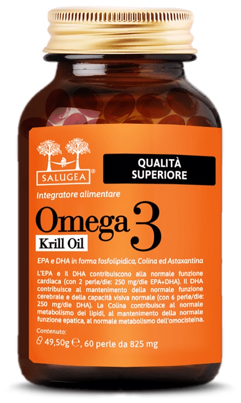 SALUGEA OMEGA 3 KRILL OIL 60 PERLE - farmaidea24.com