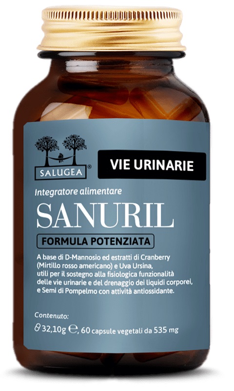 SALUGEA SANURIL FORMULA POTENZIATA 60 CAPSULE VEGETALI - farmaidea24.com