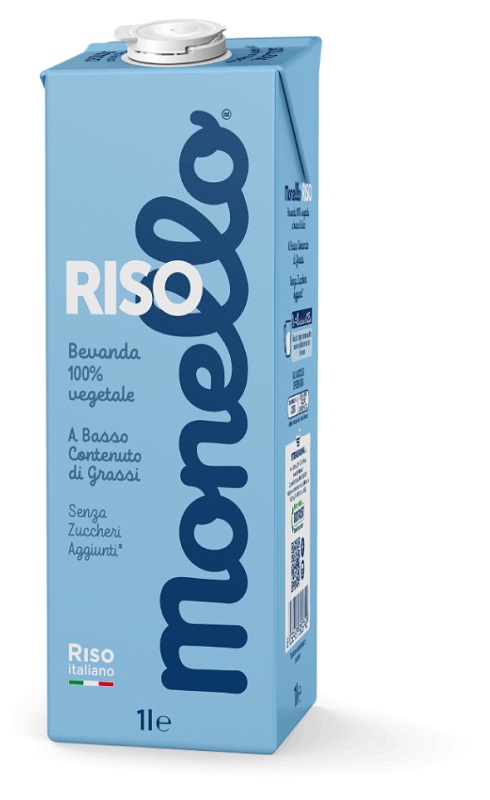 MONELLO RISO BEVANDA VEGETALE BRICK DA 1 LITRO - farmaidea24.com