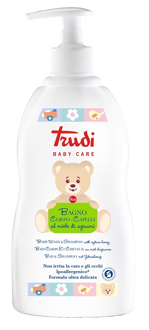 TRUDI BABY CARE BAGNO CORPO/CAPELLI 500 ML - farmaidea24.com