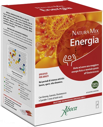 NATURA MIX ADVANCED ENERGIA 20 BUSTINE - farmaidea24.com