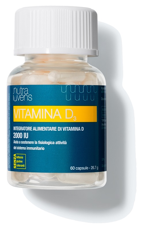NUTRAIUVENS VITAMINA D3 2000 UI 60 CAPSULE - farmaidea24.com