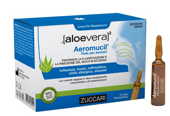 ALOEVERA2 AEROMUCIL 10 FIALE 5 ML - farmaidea24.com