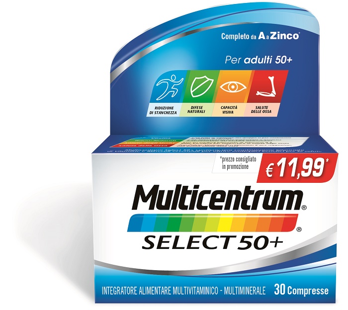 MULTICENTRUM SELECT 30 COMPRESSE PROMO - farmaidea24.com