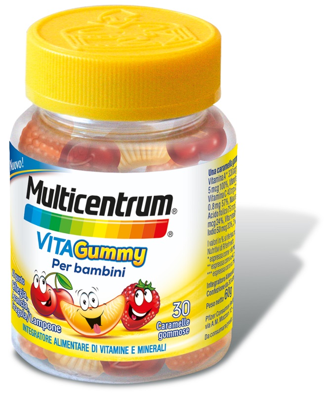 MULTICENTRUM VITAGUMMY 30 CARAMELLE GOMMOSE - farmaidea24.com