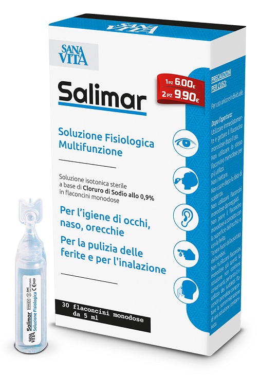 SANAVITA SOLUZIONE FISIOLOGICA 30 FIALOIDI X 5 ML - farmaidea24.com