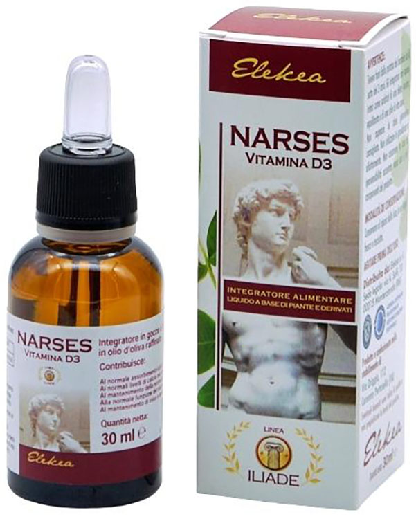 NARSES VITAMINA D3 LIQUIDA 30 ML - farmaidea24.com