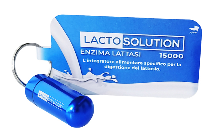 LACTOSOLUTION 15000 15 COMPRESSE CON PORTAPILLOLE - farmaidea24.com