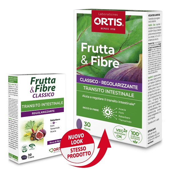FRUTTA & FIBRE CLASSICO 30 COMPRESSE - farmaidea24.com