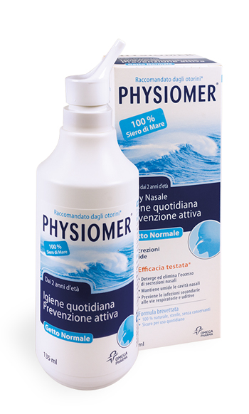 SPRAY NASALE PHYSIOMER GETTO NORMALE 135 ML - farmaidea24.com