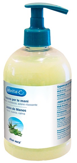 ALVITA SAPONE MANI ALOE VERA 500 ML - farmaidea24.com