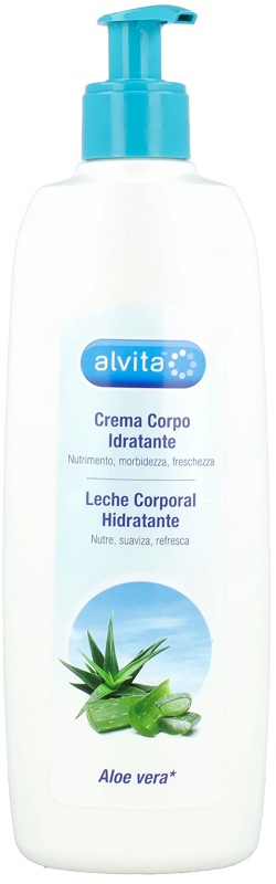 ALVITA CREMA CORPO IDRATANTE ALOE VERA 400 ML - farmaidea24.com