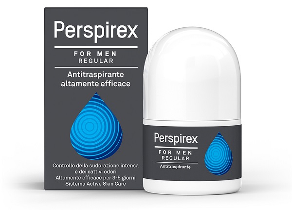 PERSPIREX FOR MEN REGULAR ANTITRASPIRANTE ROLL ON 20 ML - farmaidea24.com