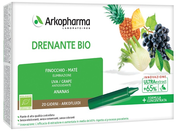 ARKOFLUIDI DRENANTE BIO 20 FIALE - farmaidea24.com