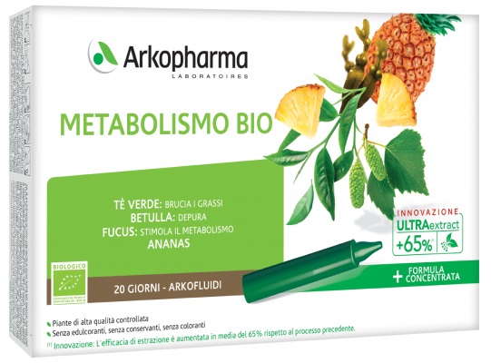 ARKOFLUIDI METABOLISMO BIO 20 FIALE - farmaidea24.com