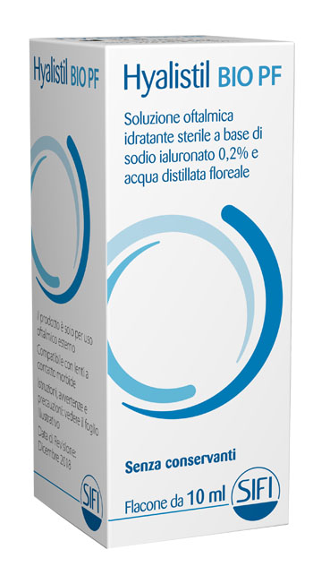 GOCCE OCULARI HA 0,2% E ACQUE DISTILLATE HYALISTIL BIO PF FRUTTI ROSSI 10 ML - farmaidea24.com