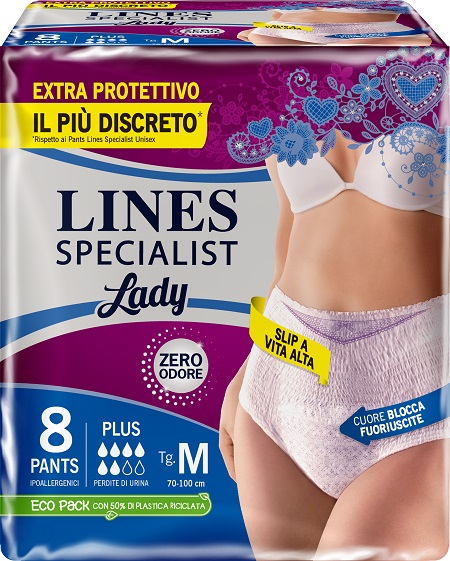 LINES SPECIALIST PANTS PLUS M FARMA 8 PEZZI - farmaidea24.com