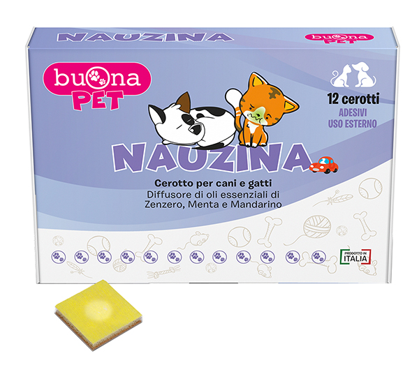 NAUZINA CEROTTO DIFFUSORE CANI GATTI 12 PEZZI - farmaidea24.com