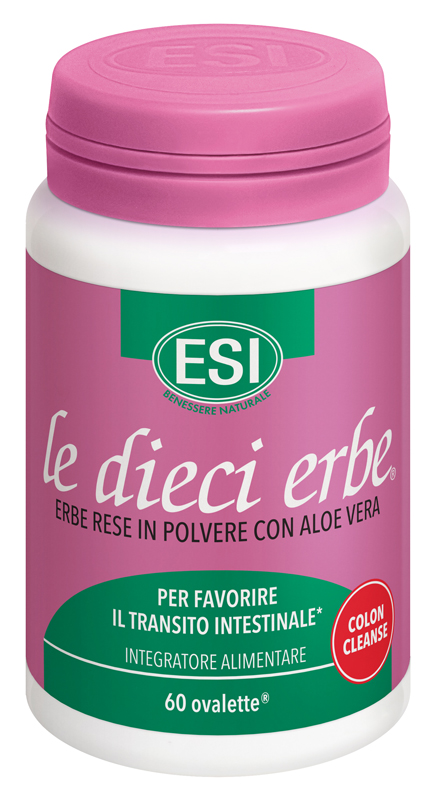 ESI LE DIECI ERBE COLON CLEANSE 60 OVALETTE - farmaidea24.com
