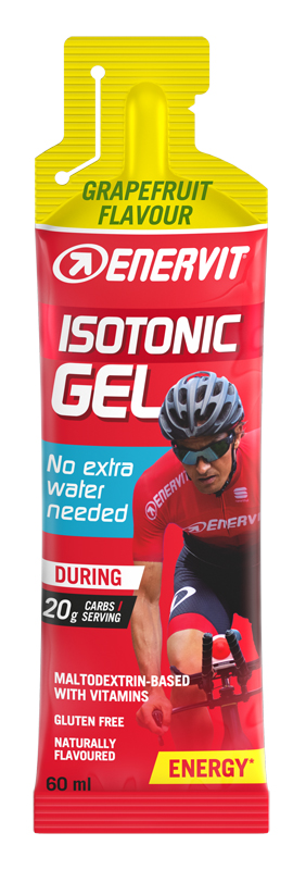 ENERVIT SPORT ISOTONIC GEL GRAPEFRUIT 60 ML - farmaidea24.com